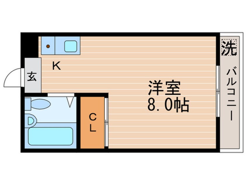 間取図 鞘町フラッツ