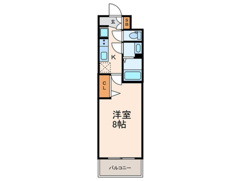 間取図 ソルテラス京都JUJO薫(212)