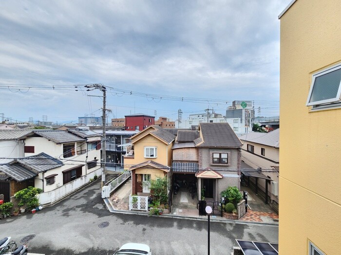 室内からの展望 プレアール南亀井Ⅱ