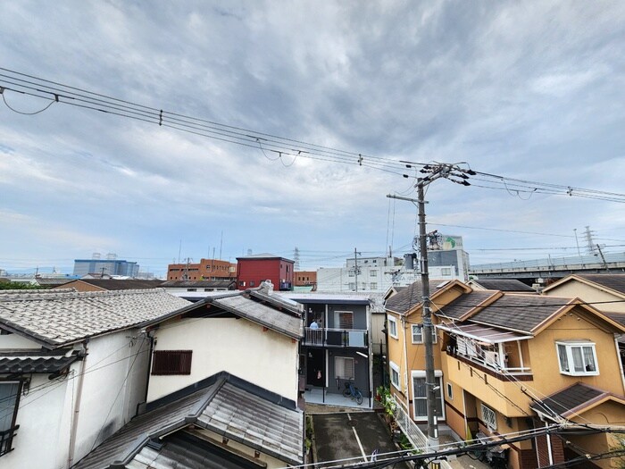 室内からの展望 プレアール南亀井Ⅱ