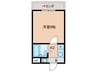 メゾンクレール 1Kの間取り