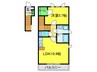 ルチャ－マ 1LDKの間取り