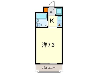 間取図 ジョイフル東灘Ｖ