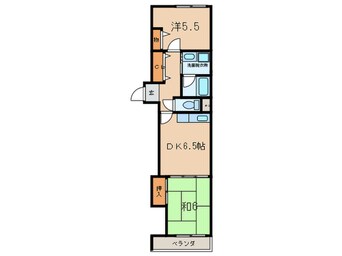 間取図 エスペランスボヌール