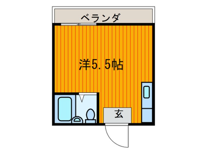 間取図 ヴォ－ンハイムテラモト