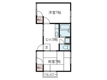 間取図 松本ハイツ