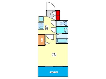 間取図 ﾗﾗﾌﾟﾚｲｽ京橋ｼﾃｨｵｽ（802）