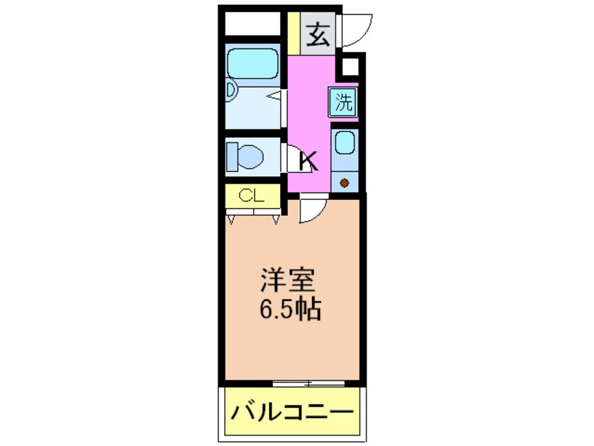 間取図 ヴェルディ神戸