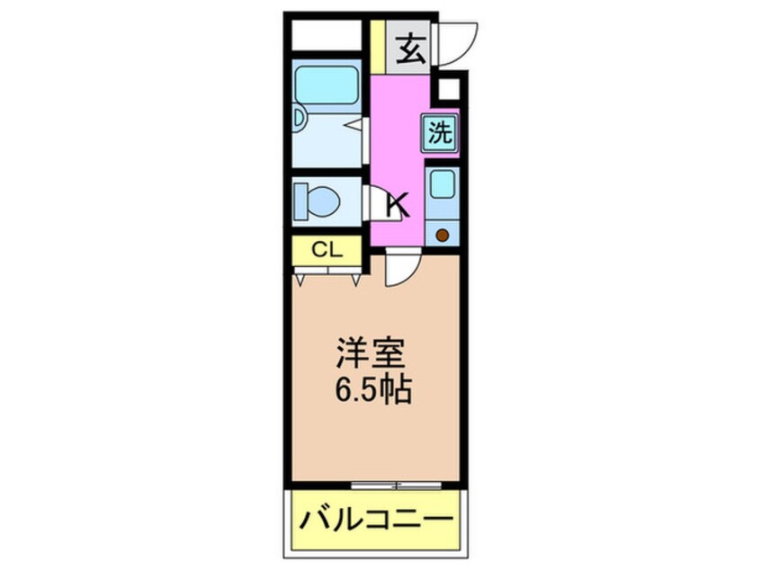 間取図 ヴェルディ神戸