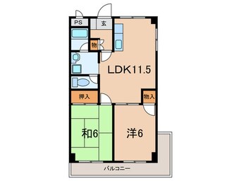 間取図 ロイヤルコート山の街