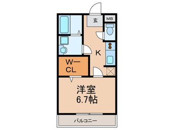 間取図 メゾンプレミ－ル