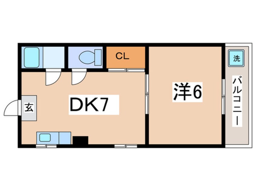 間取図 コーシンハイツ