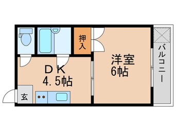 間取図 エスポワール朱雀