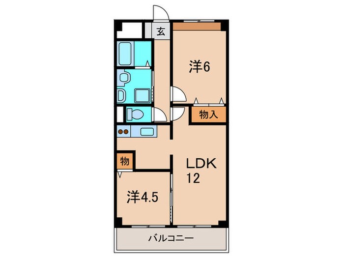 間取り図 マンションエルミナ－ル