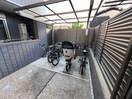 駐輪場 シンフォニーアミゾント 夕顔