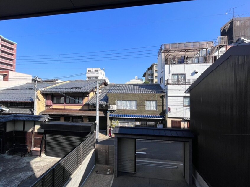 室内からの展望 シンフォニーアミゾント 夕顔