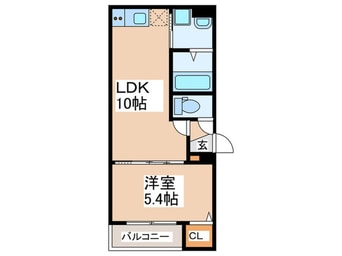 間取図 ブルーグレイス大正