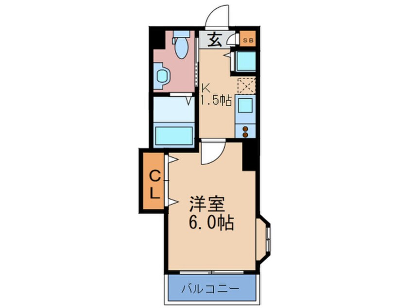 間取図 ラ・フォルム梅田north