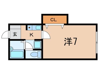 間取図 メゾン・フォンテンブロー