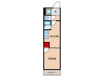 間取図 フロ－ラル井上