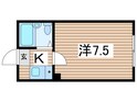 ハイツはしもとの間取図