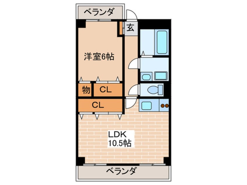 間取図 スマイルハイツ杭全