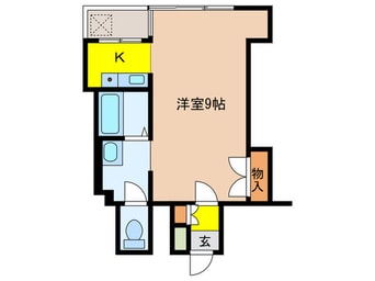 間取図 シルクルーム７番館