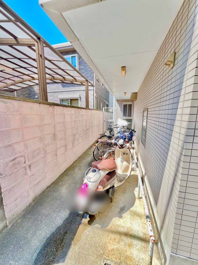 駐輪場 シルクルーム７番館