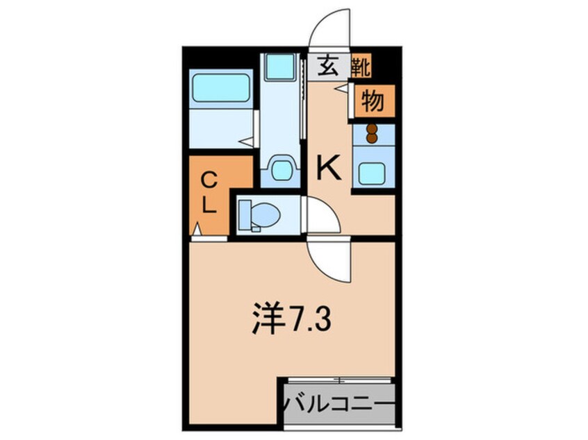 間取図 リバ－サイドメゾン荒牧