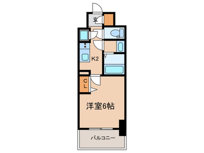 間取図 アドバンス神戸セラフィム(803)