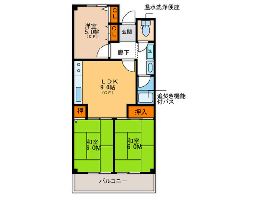 間取図 ロックウェルハウス