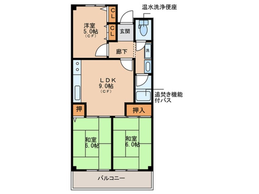 間取図 ロックウェルハウス