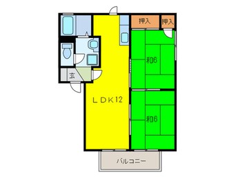間取図 ディアス加友