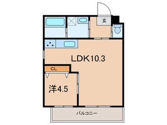 間取図 プレミール小野王子町