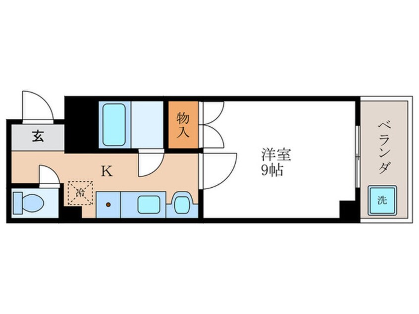 間取図 パークハイツテントク