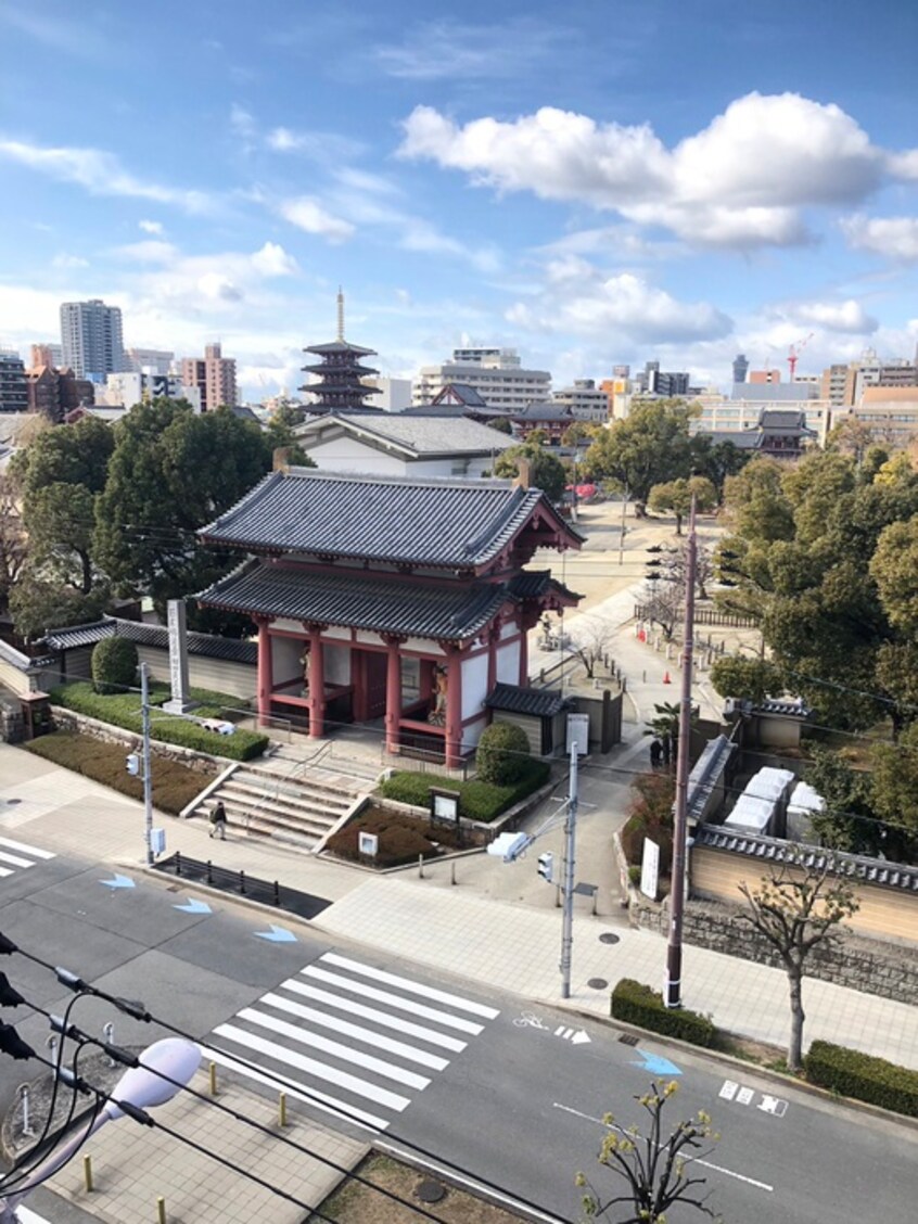 玄関 ハイツ天王寺2号館