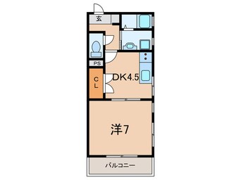 間取図 クィ－ン マンション