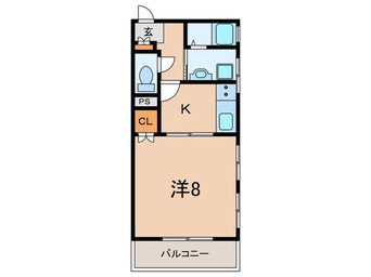 間取図 クィ－ン マンション