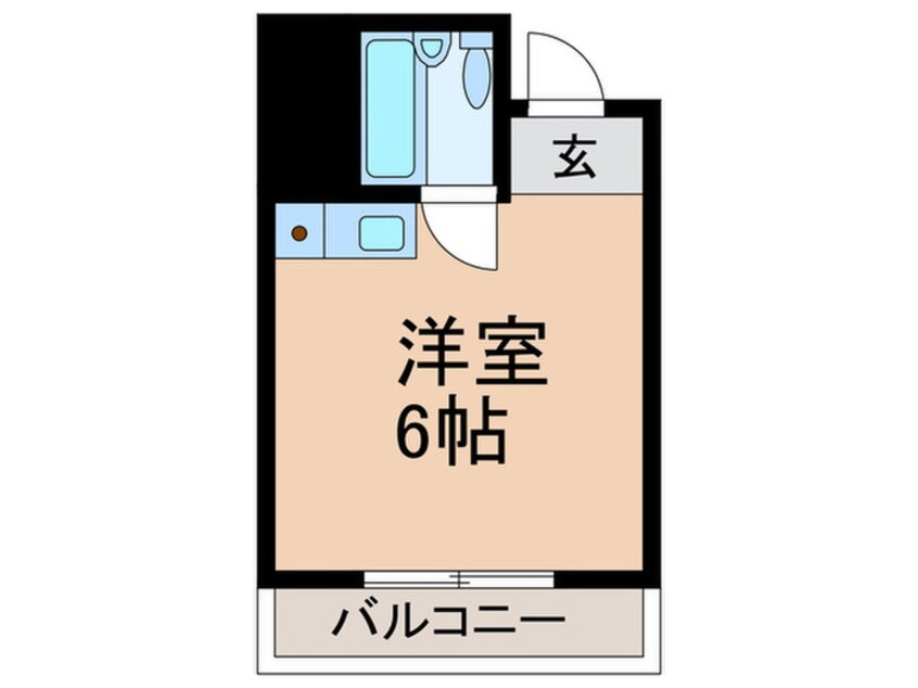 間取図 ｵｰｼｬﾝﾊｲﾂ此花