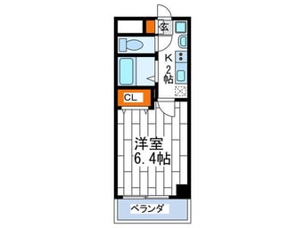 間取図 プレミアム新町Ⅲ