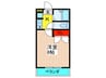 あいマンション 1Kの間取り