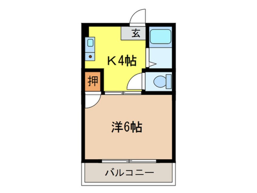 間取図 メゾン土井