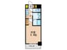 プレサンス梅田(303) 1Kの間取り
