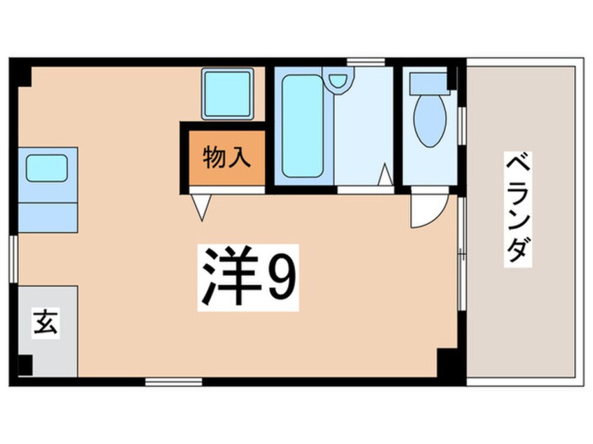 間取図 ライズ鶴ヶ丘