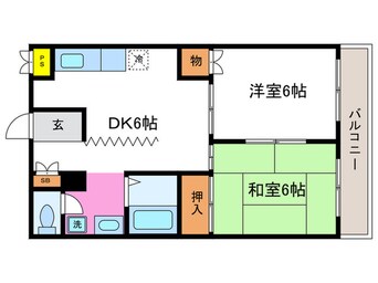 間取図 コートヴィレッジ洛西Ⅰ