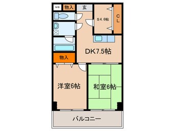 間取図 ハビット鷹羽