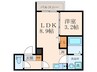 仮)MOVE尼崎WEST 1LDKの間取り