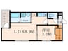 仮)MOVE尼崎WEST 1LDKの間取り
