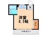 ユ－タニガワ 1Rの間取り