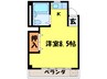 ユ－タニガワ 1Rの間取り